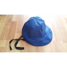 Chapéu azul escuro Rain Rain / Chuva Cap / Raincoat para adultos